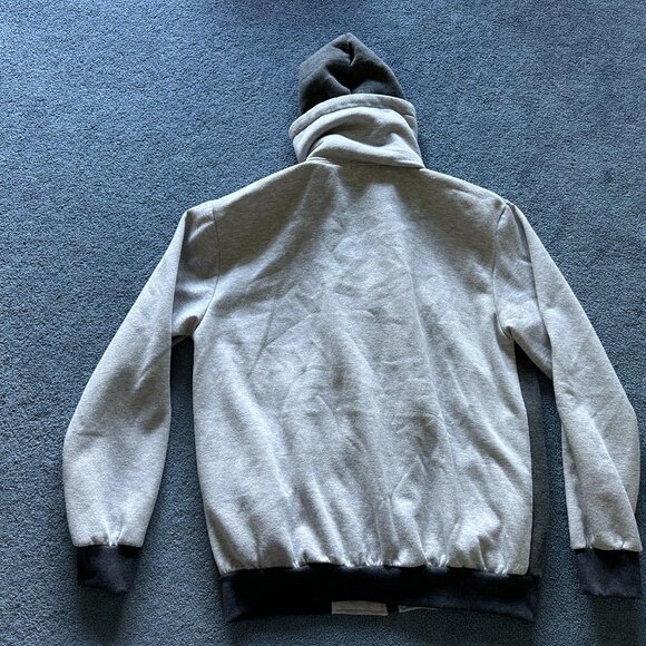 Localmode Men's Gray Double Zipper Hoodie Size XXL - Picture 5 of 5